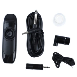 Electric Kazoo 11cm Professional Resin Metal Kazoo Set with Recorder Membrane Pickup for Performance