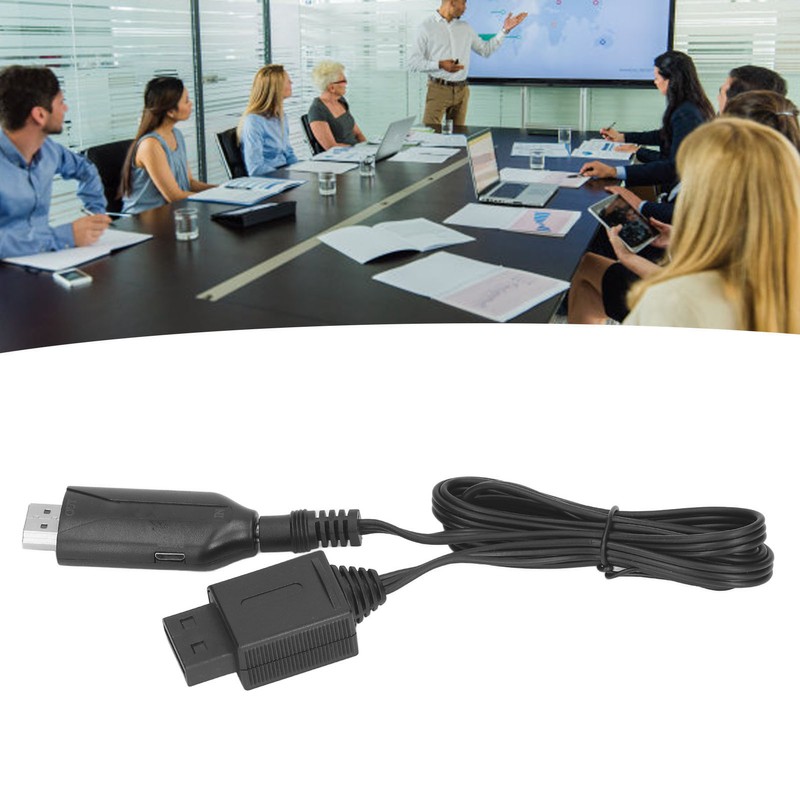 Black High Definition Converter 1080P USB Audio Transmission Male High