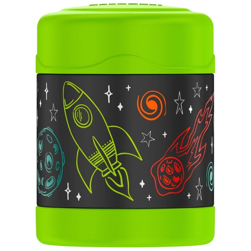 Thermos FUNtainer Insulated Stainless Steel Food Jar 290ml, Whimsical Clouds
