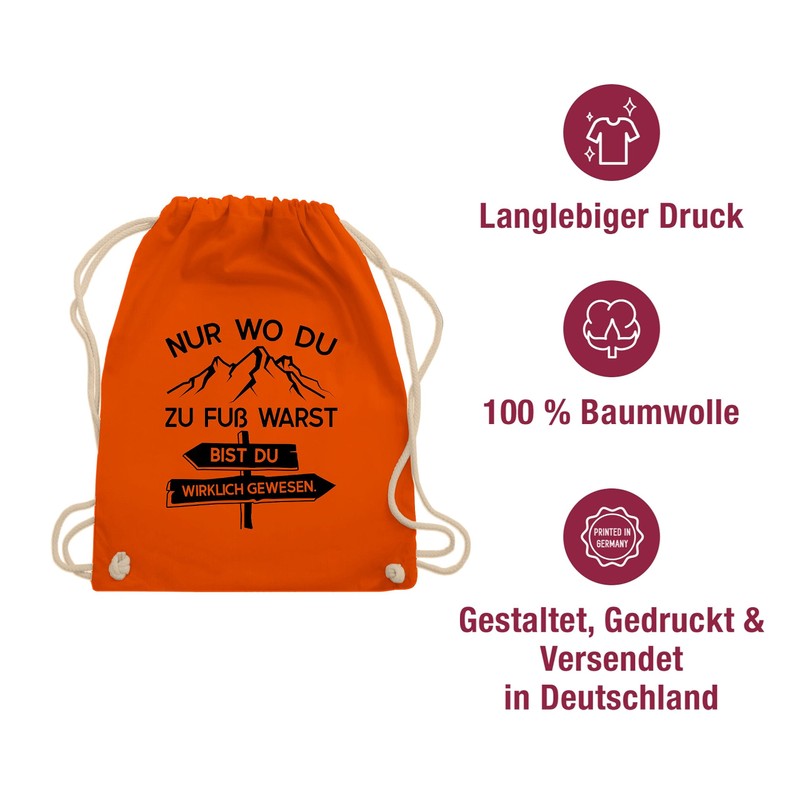 Shirtracer - Gym Bag Backpack - Hobby Outfit - Nur