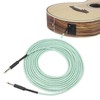 Musical Instrument Cable Braided Shielding Audio Extension Cord with NickelPlated