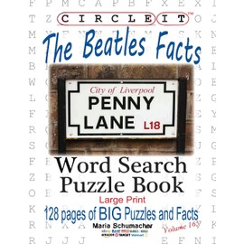 Circle It, The Beatles Facts, Word Search, Puzzle Book