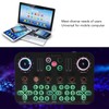 Live Sound Card Voice Changer Soundboard Bluetooth Audio Mixer for