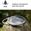 Lamsimoy 5 Pack Big Solar Light Replacement Top for Outdoor