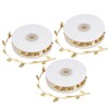 3 Roll Artificial Leaves Vine DIY Kindergarten Craft Wedding Decoration