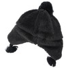 Champion 430-0023 Boa Winter Cap, Kids, Boa Knit Cap, Black