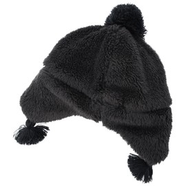 Champion 430-0023 Boa Winter Cap, Kids, Boa Knit Cap, Black