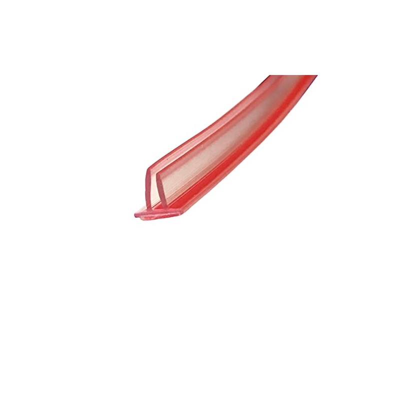 Gordon Glass® Double-Leg Clear Vinyl Seal with Pre-Applied Self-Adhesive Backing