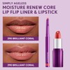 COVERGIRL Simply Ageless Lip Flip Liner, Brilliant Coral, Pack of