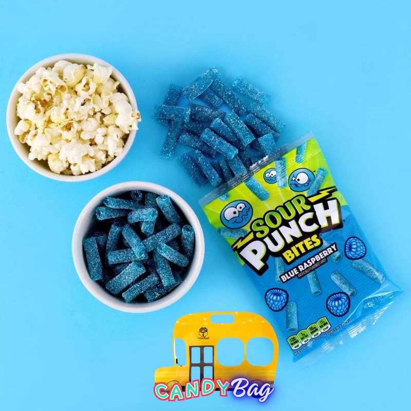 (PACK OF 2) Sour Punch Bites Blue Raspberry - Included