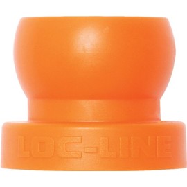 Loc-Line Coolant Hose Component, Acetal Copolymer, 1/2" Fixed Mount, 1/2" Hose ID (Pack of 20)