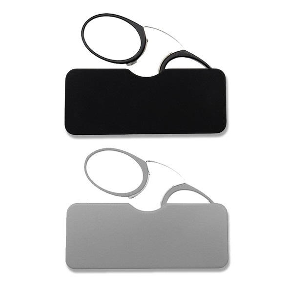 COVESATO Mini Armless Reading Glasses for Men Women Slim Thin