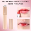 yueton 2Pack Rose Gold Silicone Lip Brush Mini Round Head