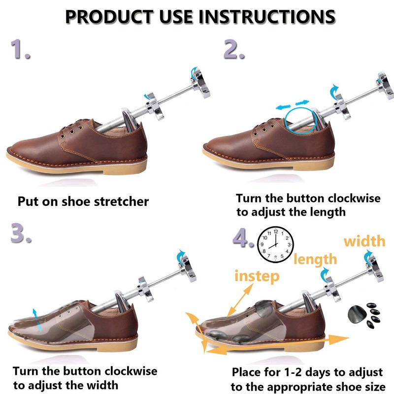 Professional Metal Shoe Stretcher Adjustable Width and Length Shoe Stretcher