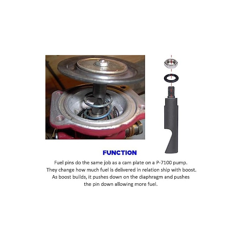 VE Pump Fuel Pin & 3200 RPM Governor Spring Kit