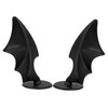 Ciieeo DIY Evil Wings Helmet Accessories Black Decorative Wings for