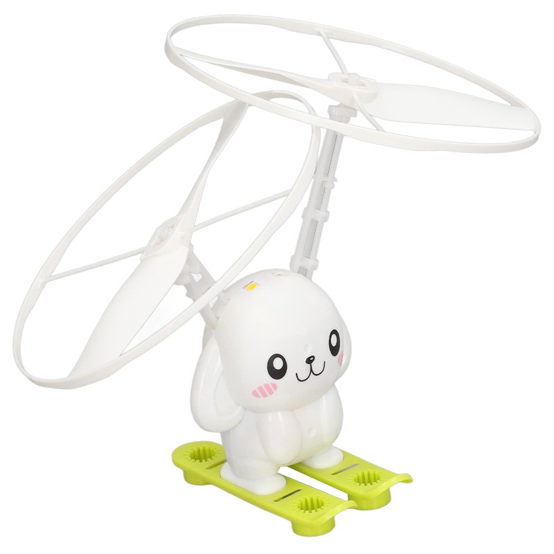 Bubble Blowing Helicopter Toy USB Rechargeable Automatic Induction Bubble Flying
