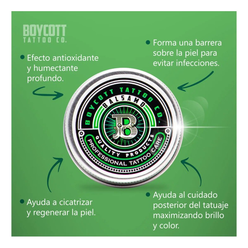 Pomada Balsamo Cuidar Tatuaje Boycott 1oz After Care