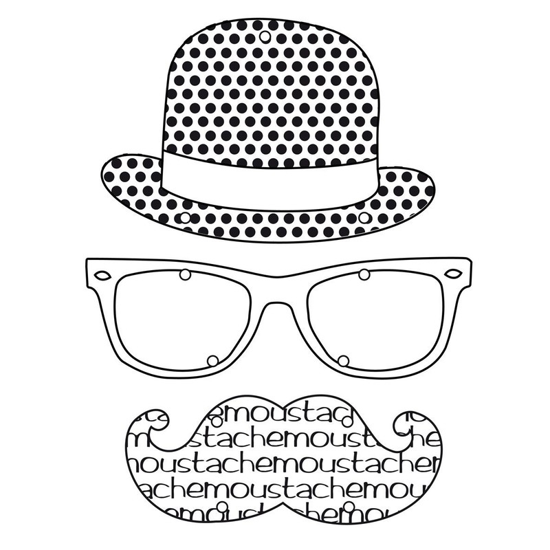 Kit Plastique Dingue Bijoux Moustache