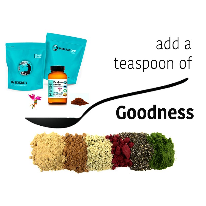 DR WAKDE'S® Kanchnar Powder (Bauhinia Variegata/Mountain Ebony) - 500 g