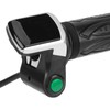 Cocoarm Throttle Grip for Electric Bikes, E-Bike Rotary Throttle, Speed