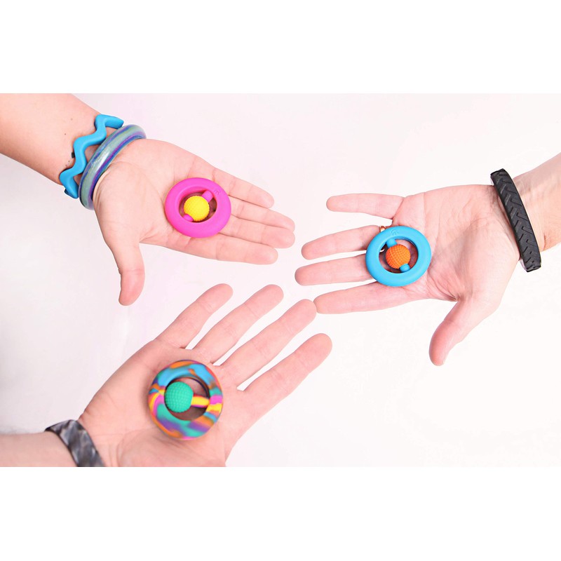 Chewigem Pocket Sized Hand Fidget & Stimming Toy - Non-Toxic,