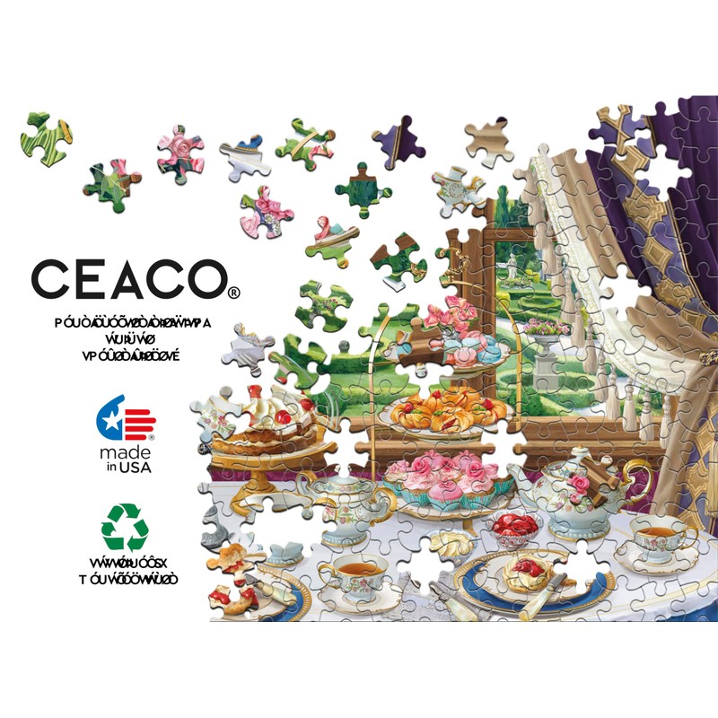 Ceaco - English Breakfast - 1000 Oversized Piece Jigsaw Puzzle