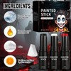 Face Paint Sticks 3 Pack Red White & Black –