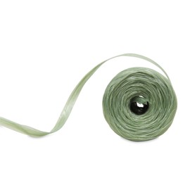 Windhager Artificial Raffia Ribbon for the Garden, Artificial Raffia Cord for Indoor and Outdoor Use, 400 m, Green, 06231