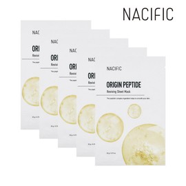 네시픽 오리진 펩타이드 리바이빙 시트 마스크 x5개 Nacific Origin Peptide Reviving Sheet Mask x5 pieces