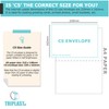 Triplast 10 x A5 C5 Manilla Hard Board Back Envelopes