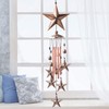 Zhengshizuo Carillones de viento de cobre con diseño de estrellas