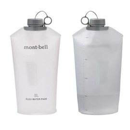 Mont-bell Flex Water Pack 1.0L 1.5L 2L #1134185 #1134186 #1134187 Drinking Water Eco Eco Pack Water Bag Hiking Camping Training (2.0L)