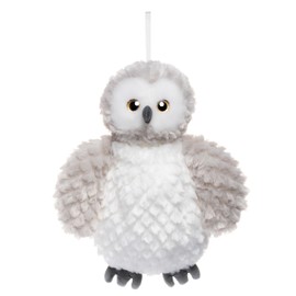 Jingle Bunnies Stuffed Animal Christmas Stocking | Huggable Holiday Decorations | Plush Children's Gift (Owl)