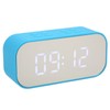 Alarm Clock Mirror Electronic Intelligent Noise Reduction 45MM Loudspeaker Double