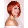 Prettyland Short Straight Wig Bob Trendy Hairstyle Wig Orange-Red C490