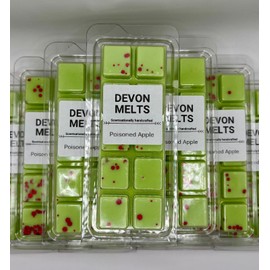 Devon Melts - Poisoned Apple - Highly Scented 100% Soy Wax Snapbar
