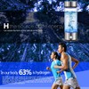 Hydrogen Water Bottle Generator 2pack, Glass Hydrogenated Water Bottles Health