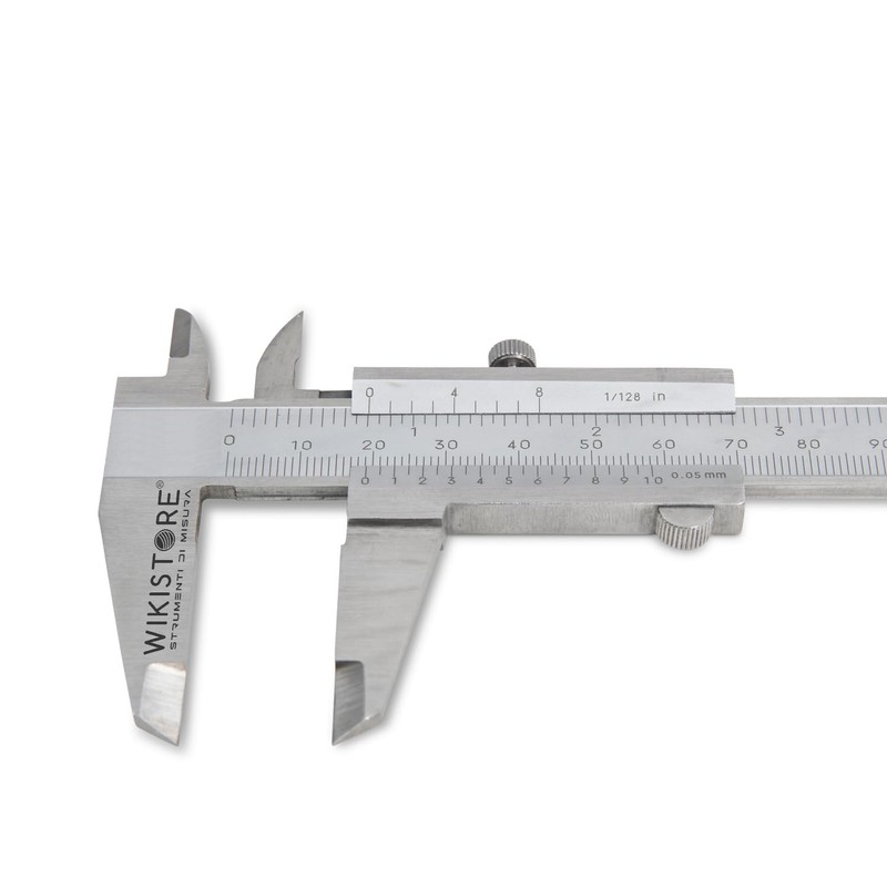 WIKISTORE TASCHEN Measuring Caliper Monoblock 150 mm, Ventesimal Brake Caliper