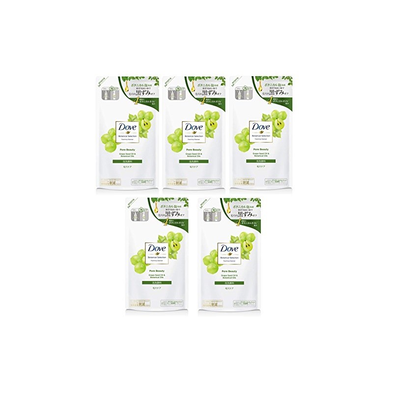 Dove Botanical Selection Pore Beauty Foaming Facial Cleanser Refill 4.3