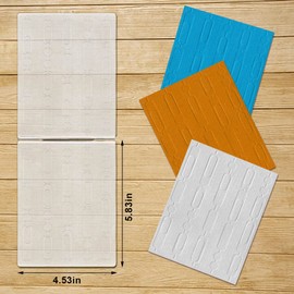 Label Lace Embossing Folders for Card Making, 5.7 × 4.2 Inch Sign Notes Plastic Embossing Folders Geometric Figure Holiday Template Stencil Craft Card Embossing Folder for DIY Scrapbooking