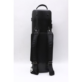 Vetimobato Carbon Fiber Violin Case 4/4 Full Size Violin Case Anti-Scratch Violin Bags & Cases Oblong 4/4 Violin Case Removable Sheet Music Bag Adjustable Strap Violin Cases (Black with Password Lock)