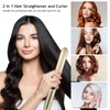 Hair Straightener with LED Display Women Fashion Salon Hairstyling Tools
