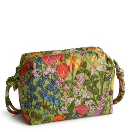 Vera Bradley Premium Cotton Blake Crossbody, Meadow Bouquet