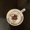 Unbranded San Diego Padres VINTAGE Embroidered Iron On Patch 3.25”