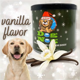 Needzo Dog Christmas Eggnog Drink Mix, Vanilla Flavored Powdered Treat, Stocking Stuffers for Dogs, 3 Ounces (Pack of 2)