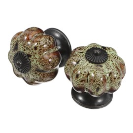 OSALADI 2pcs Vintage Cabinet Knobs with Screws Elegant Drawer Pulls for Kitchen Cabinets Cupboards and Dressers Design for Easy Installation and Stylish Decor
