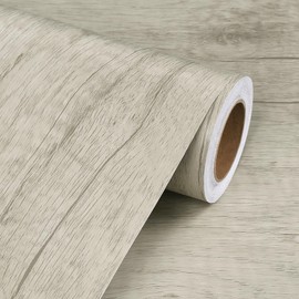 Livelynine Peel and Stick Light Wood Contact Paper for Countertops Waterproof Kitchen Counter Top Covers Cabinet Wallpaper Natural Wood Grain Vinyl Wrap Countertop Self Adhesive Covering15.8x78.8