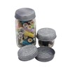 Galvanized Vintage Reproduction Lids for Mason, Ball, Canning Jars (4