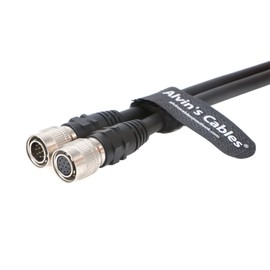 Alvin’s Cables Hirose 12 Pin Male to Female High Flex Shielded Cable for Sony CCD Hitachi Industrial Machine Vision Cameras 10M| 32.8ft
